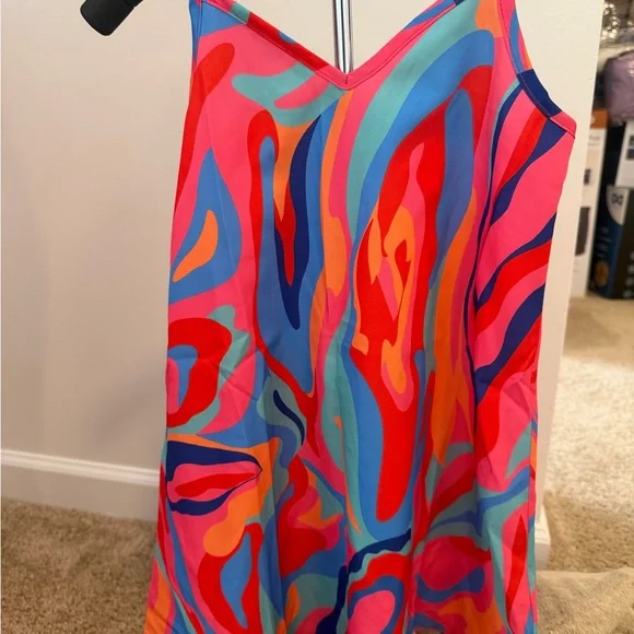 Mommy & Me Matching Summer Dresses | Adult 8/10 + Girls 4Y - Picture 2 of 5